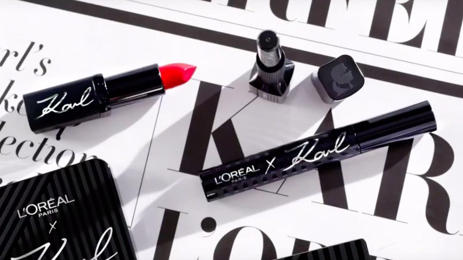 Algunas de las piezas que componen la nueva línea de maquillaje.