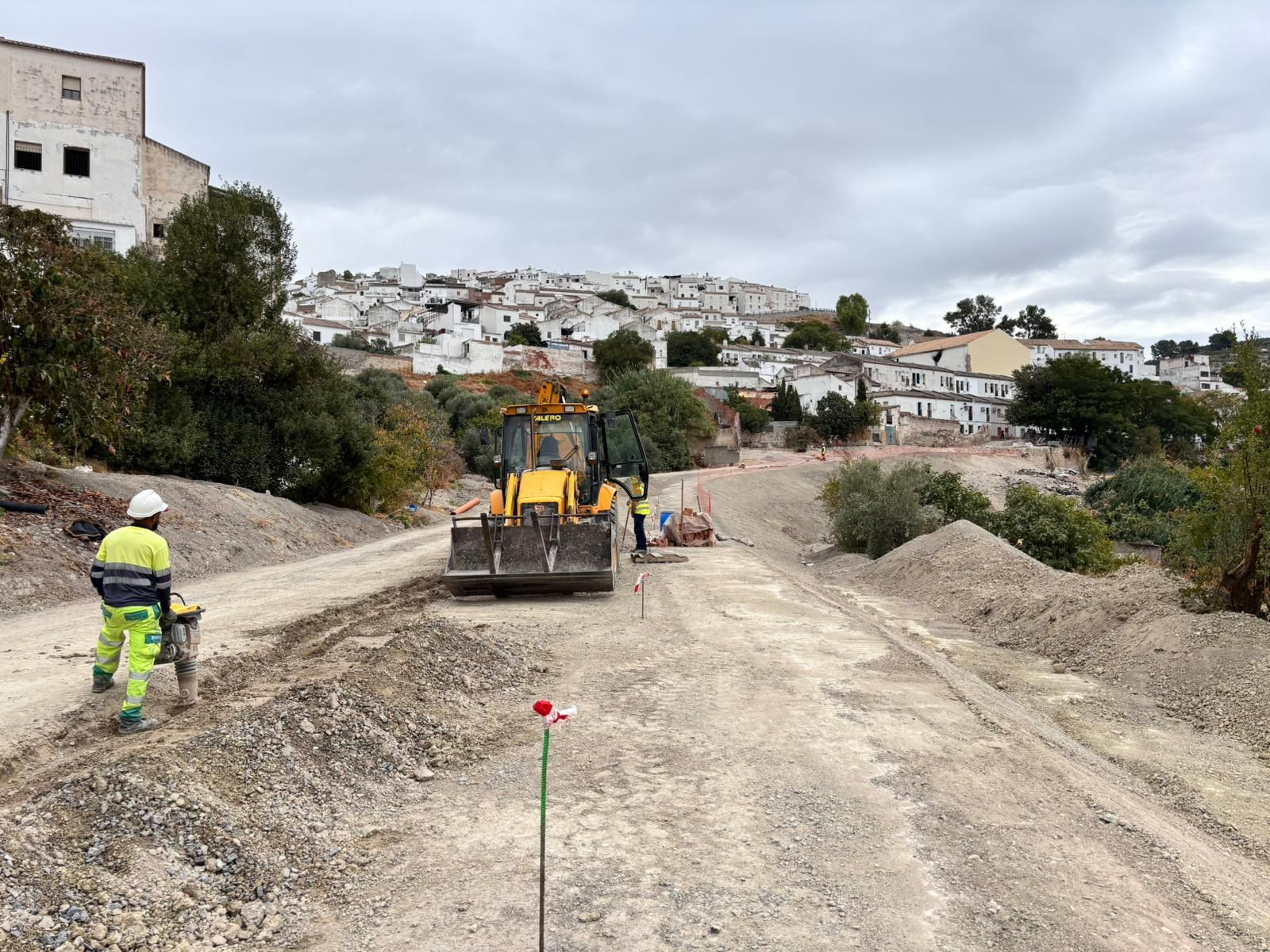 Obras en La Reguera de Baena.