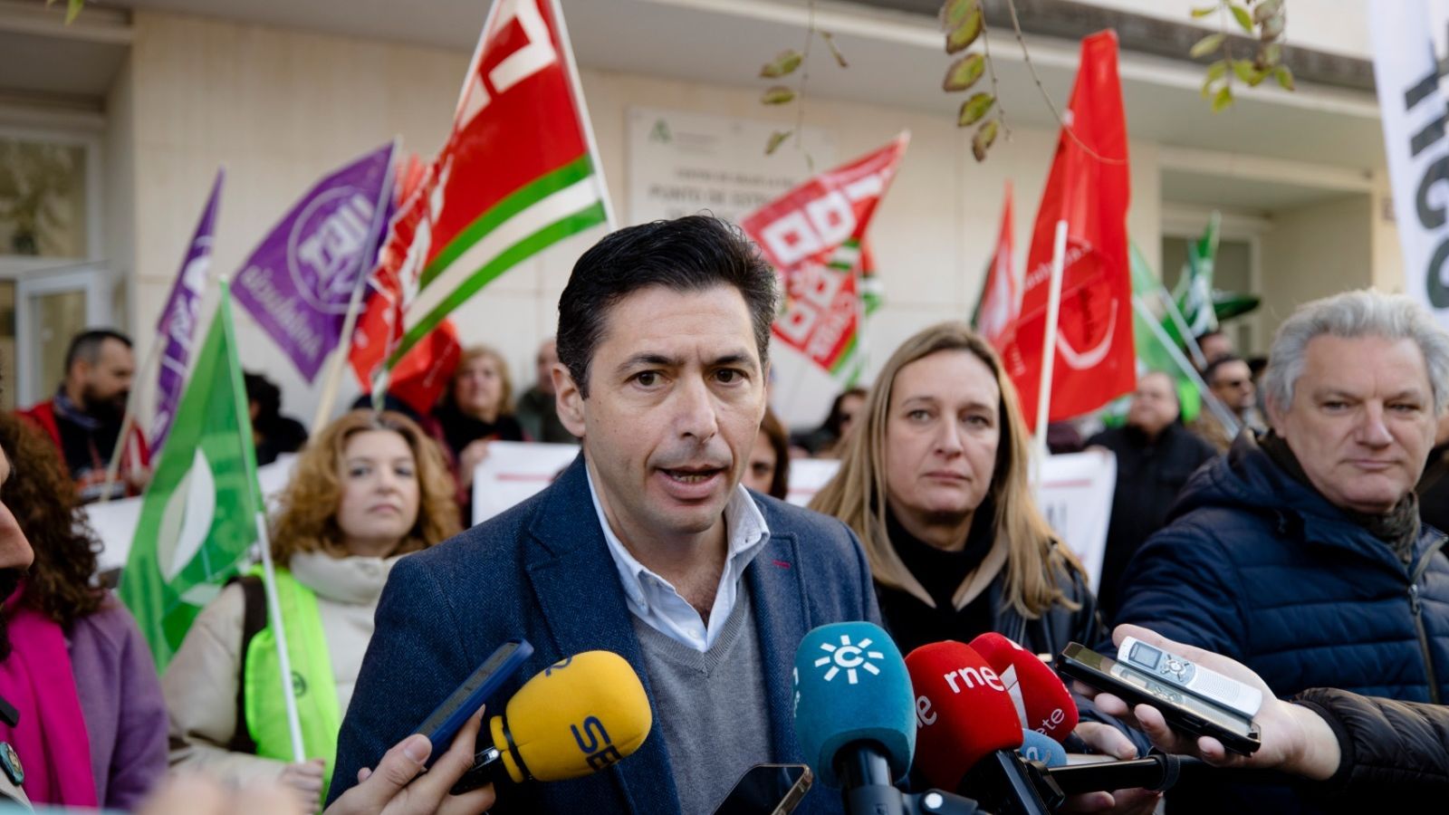 Rafael Márquez, parlamentario andaluz del PSOE.