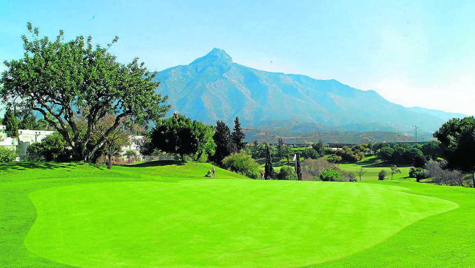 Una de las zonas del club de golf Aloha.