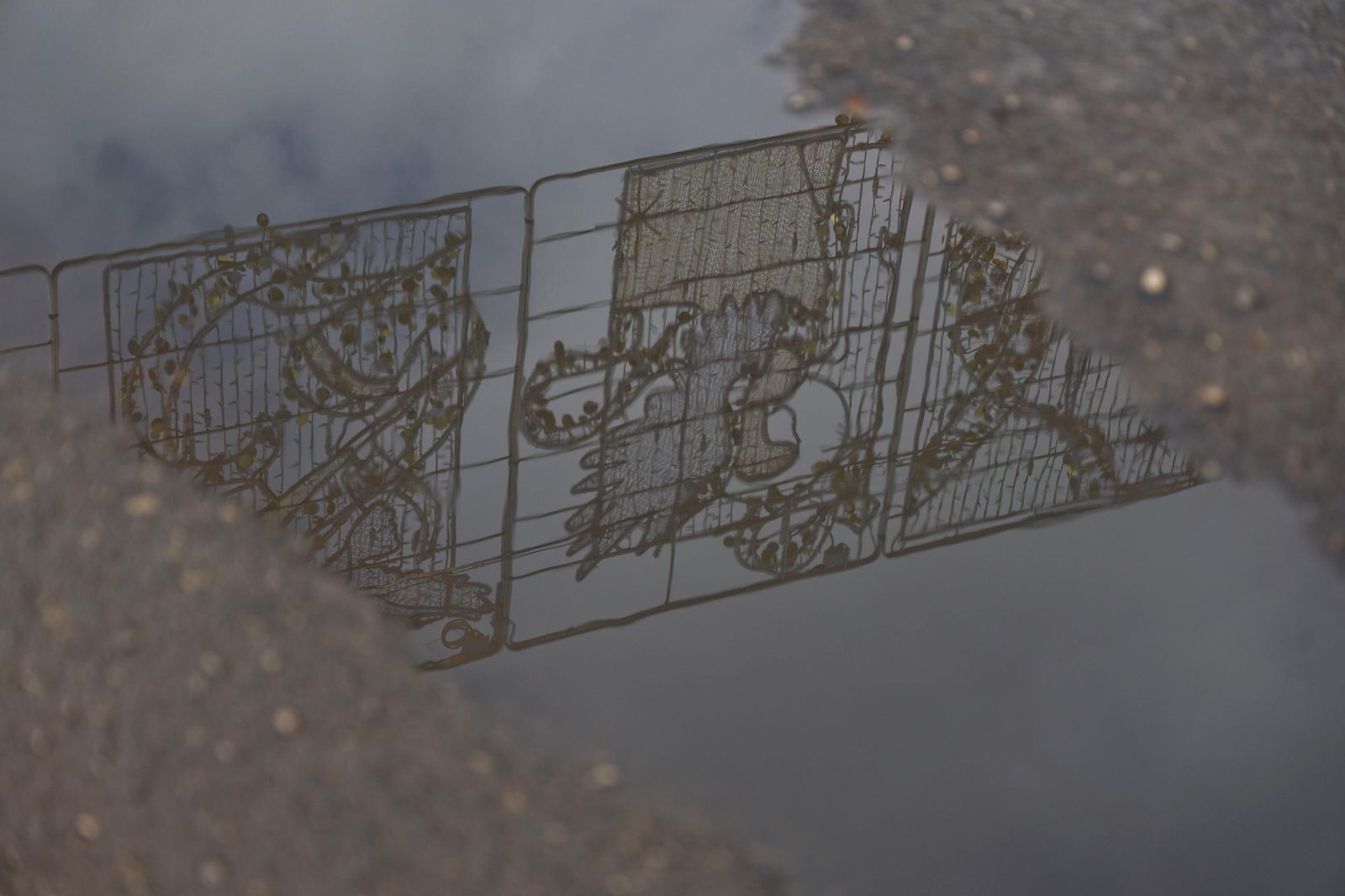 Los preparativos para la Navidad en el centro de Málaga, en fotos