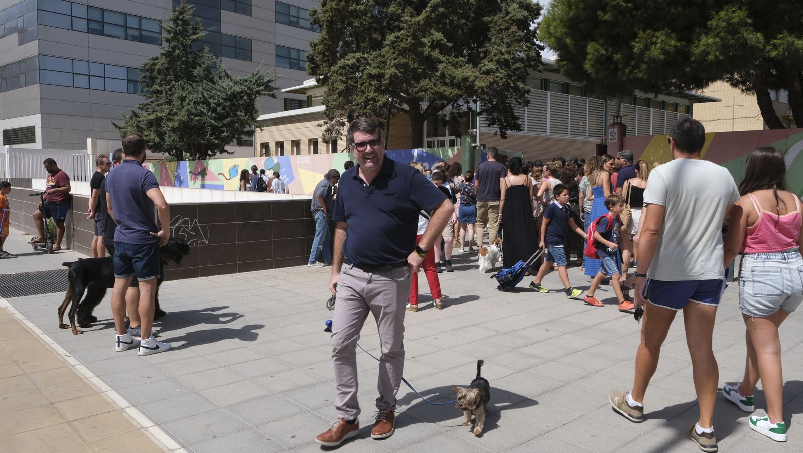Imágenes del primer día de curso escolar en Almería