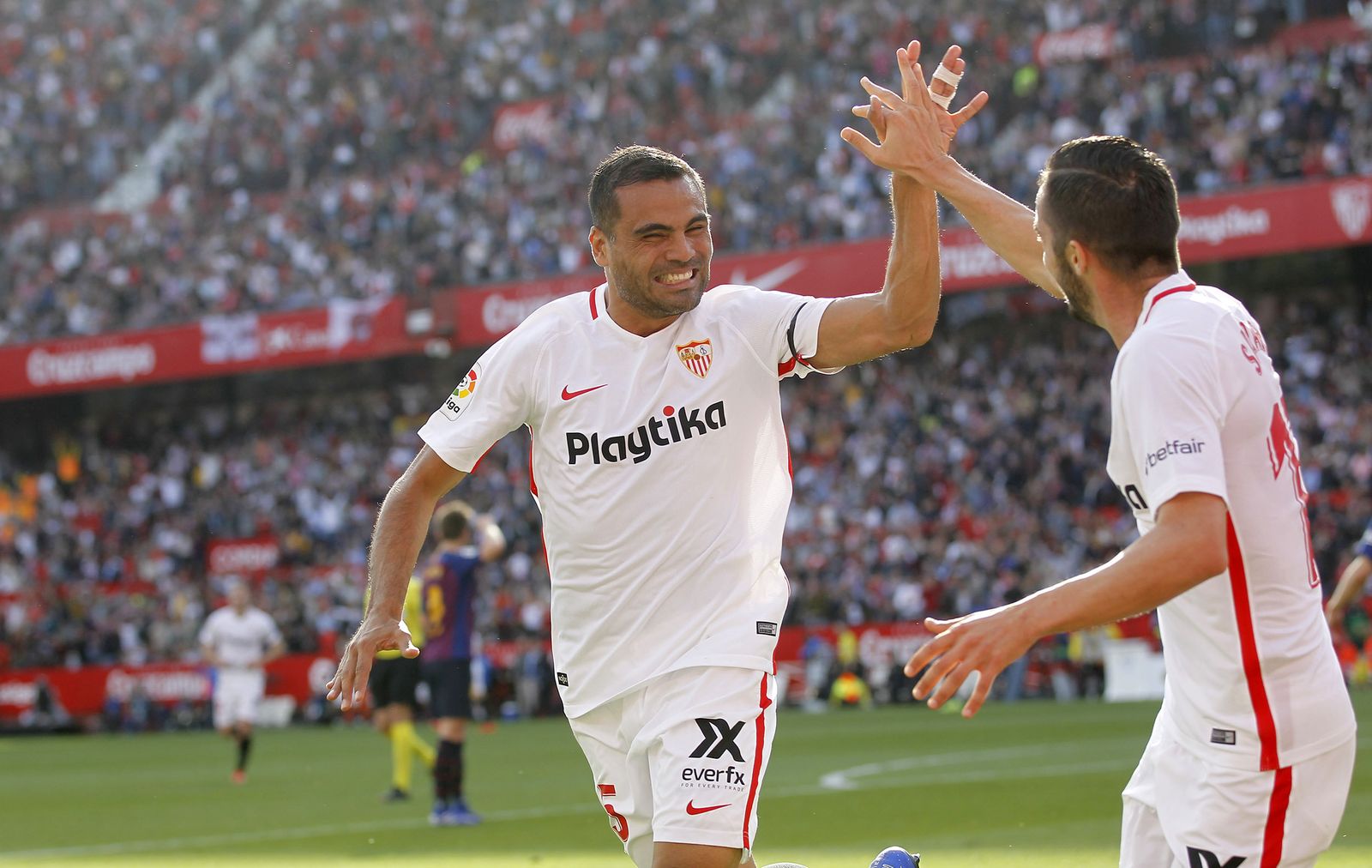 El Sevilla-Barcelona, en imágenees