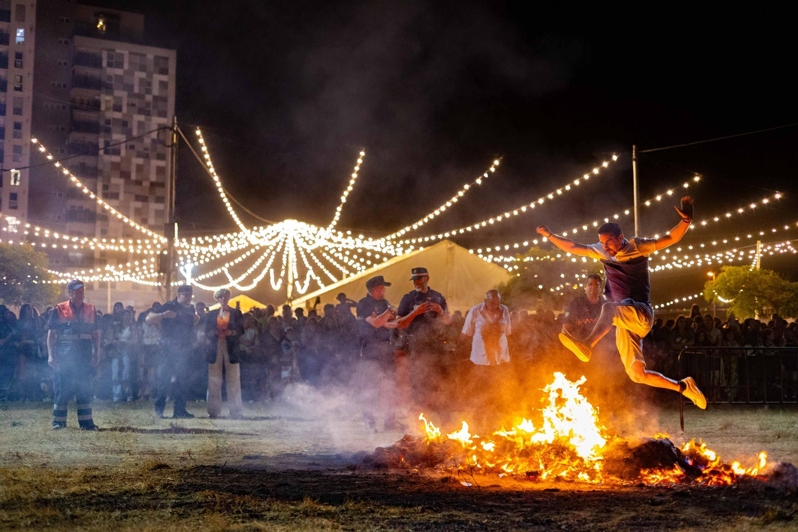 Noche de San Juan en La Casería: las imágenes