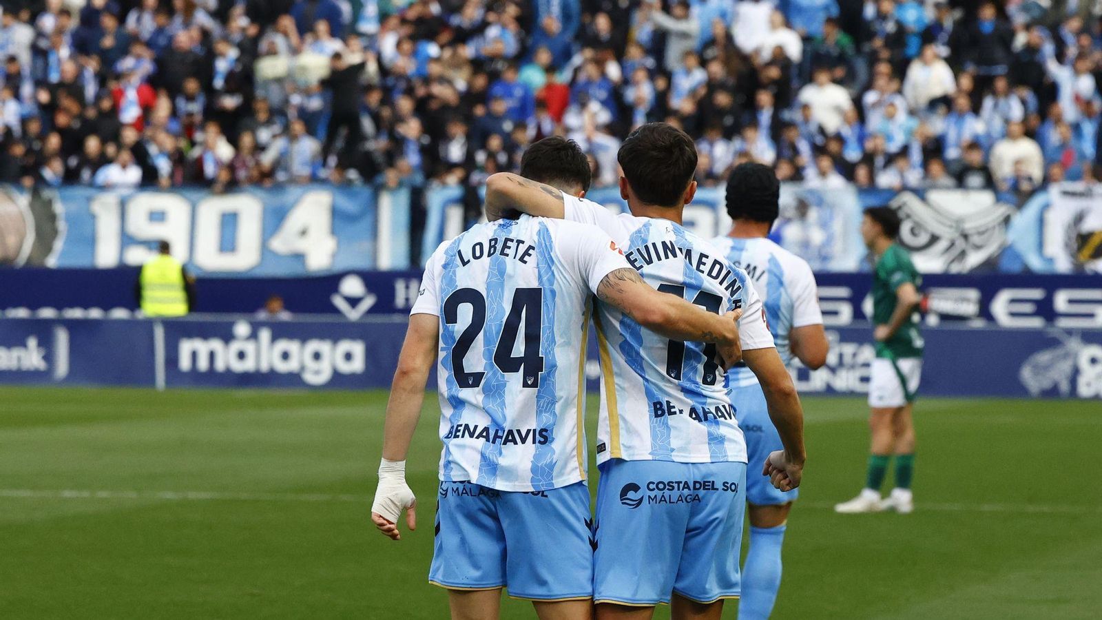El Málaga CF-Racing de Ferrol, en fotos