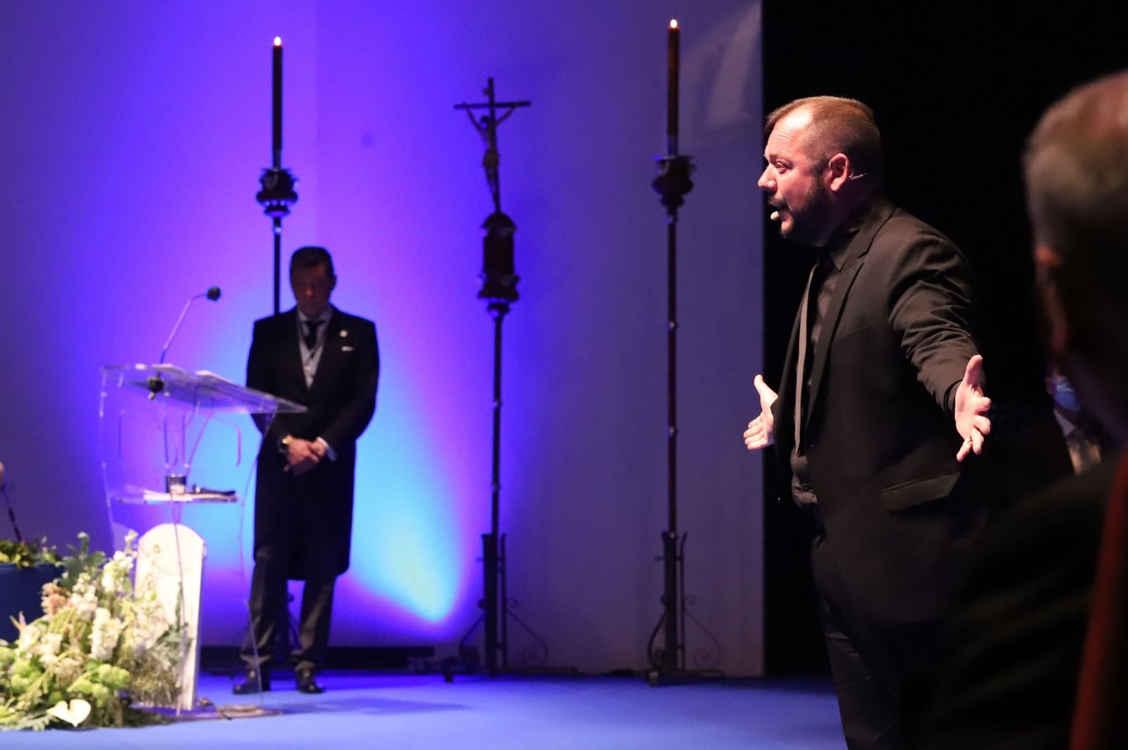 Imágenes del Pregón de la Semana Santa de Huelva 2021 de Eduardo Sugrañes