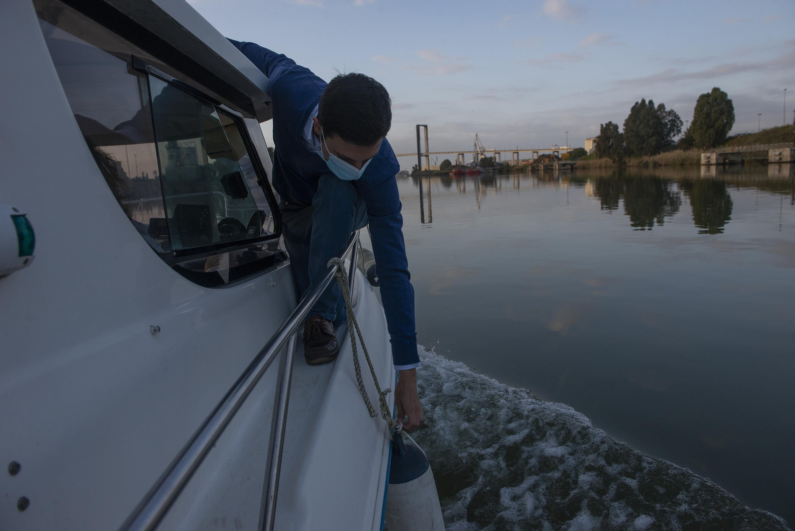 Travesía en barco por el Guadalquivir