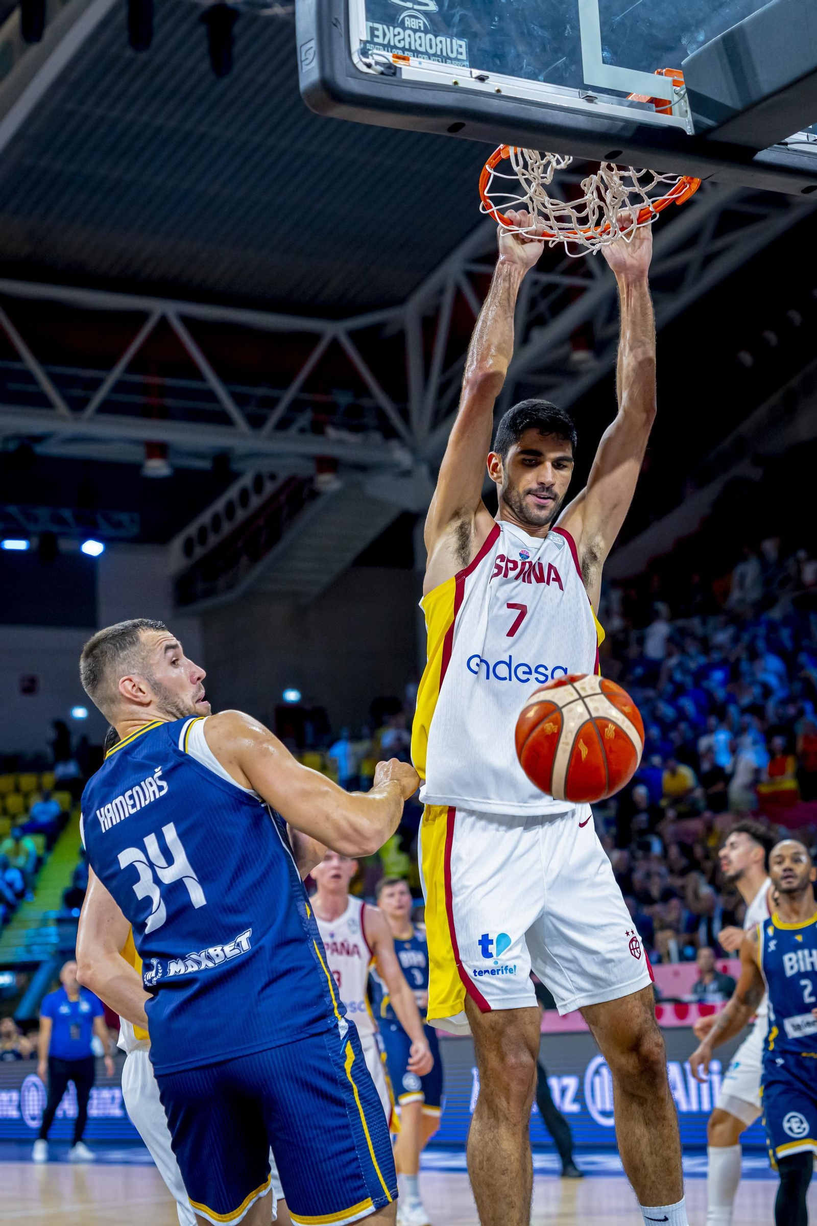 Las fotos del España - Bosnia de baloncesto