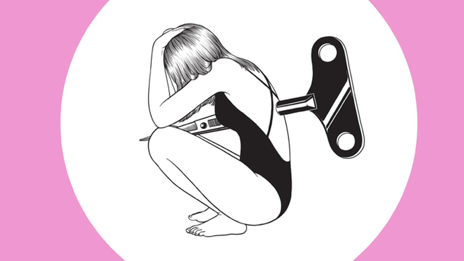 Detalle de la nueva portada de Anagrama para 'Lolita'.