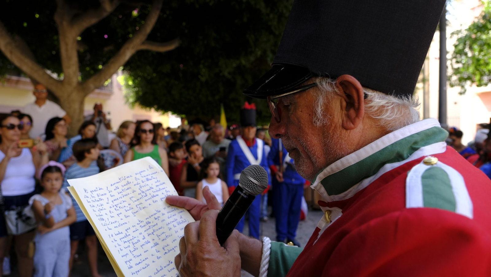 Recreación histórica de Los Coloraos, en imágenes