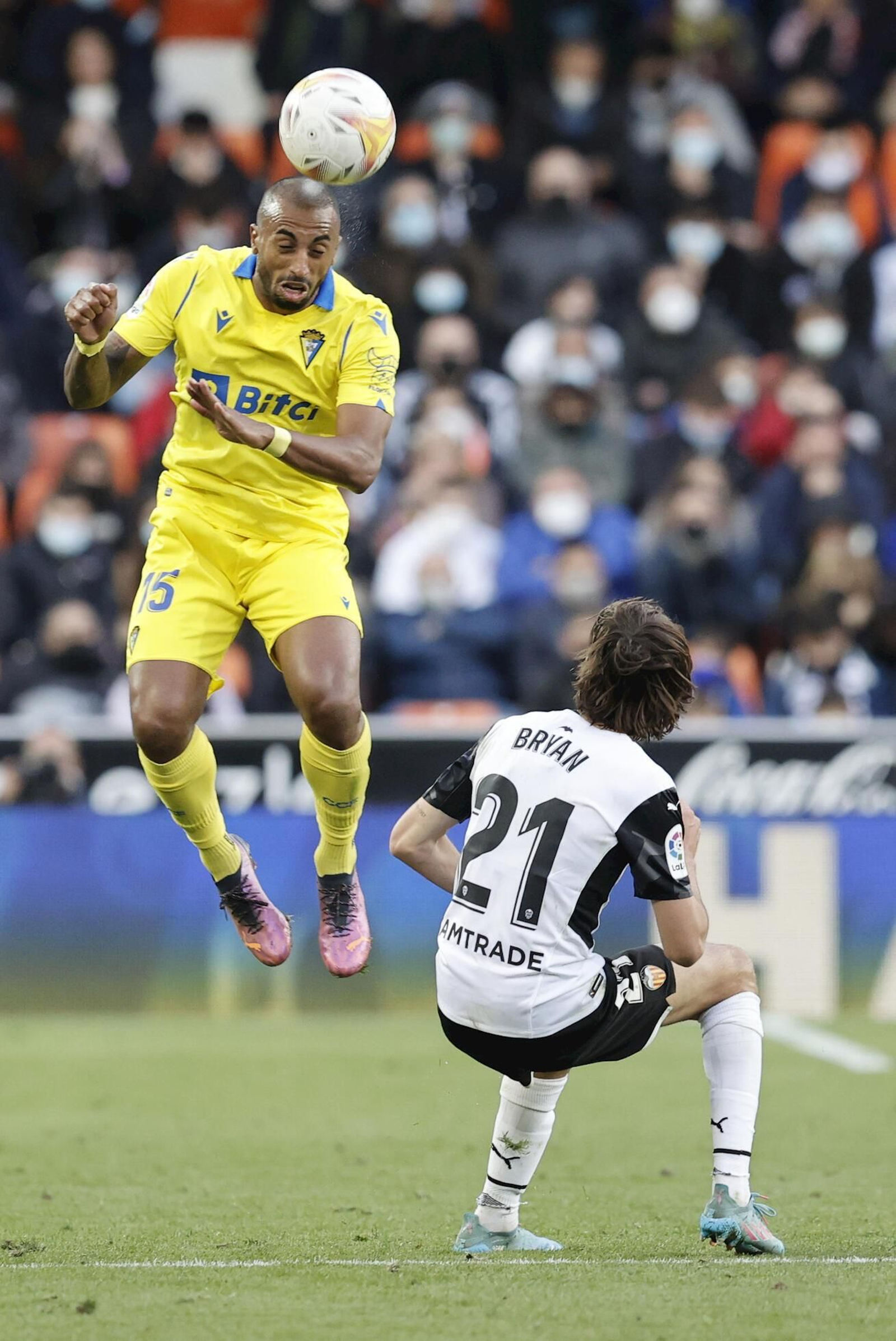 El Valencia-Cádiz, en imágenes