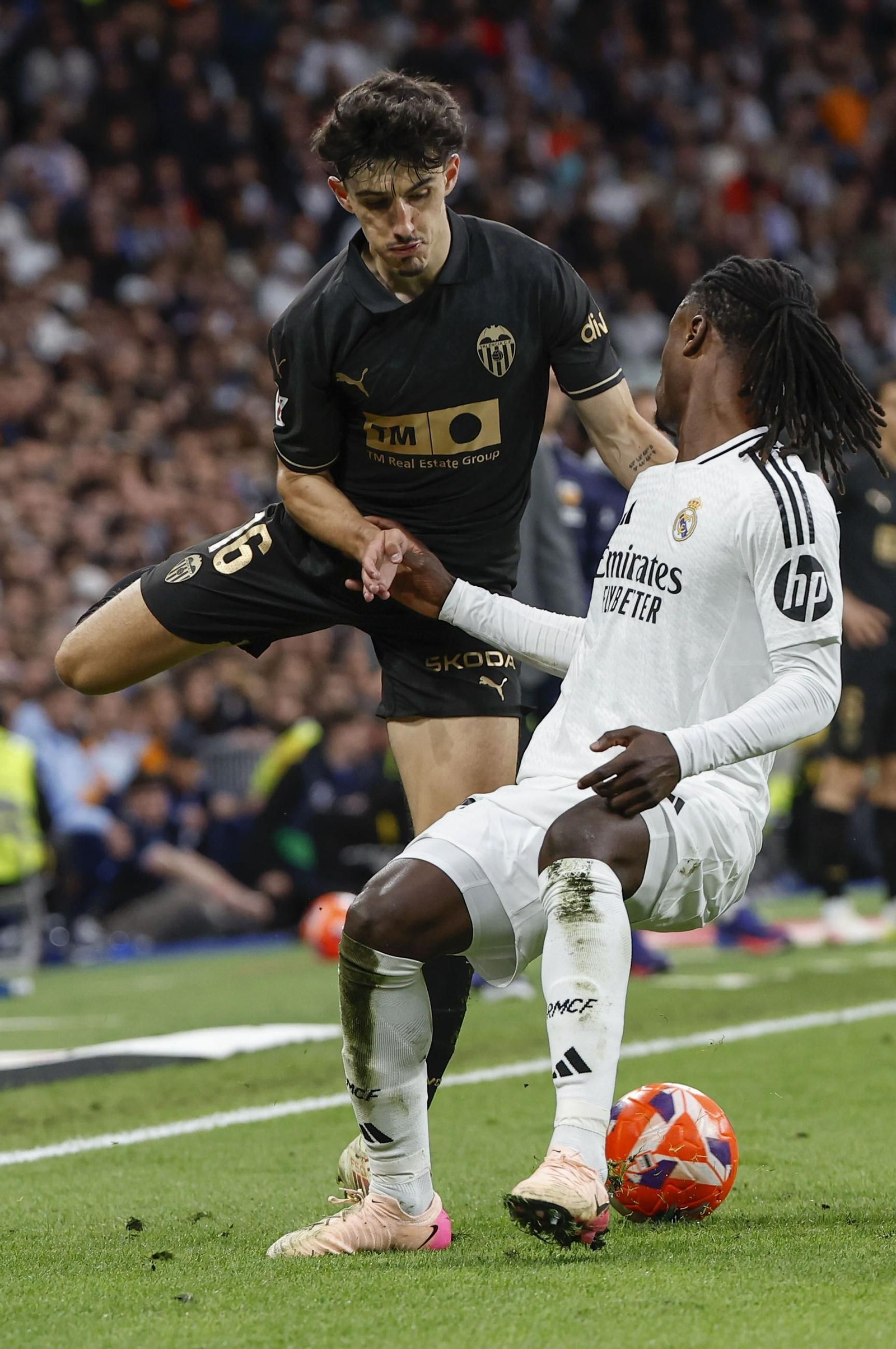 Las fotos de la derrota del Real Madrid ante el Valencia