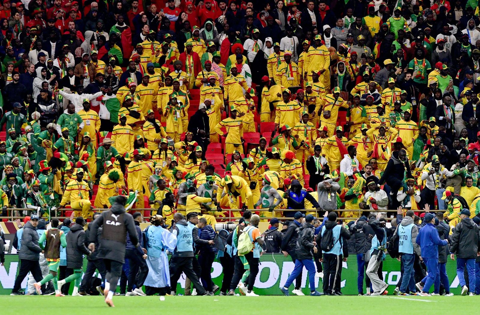 Las fotos de la final entre Marruecos y Senegal