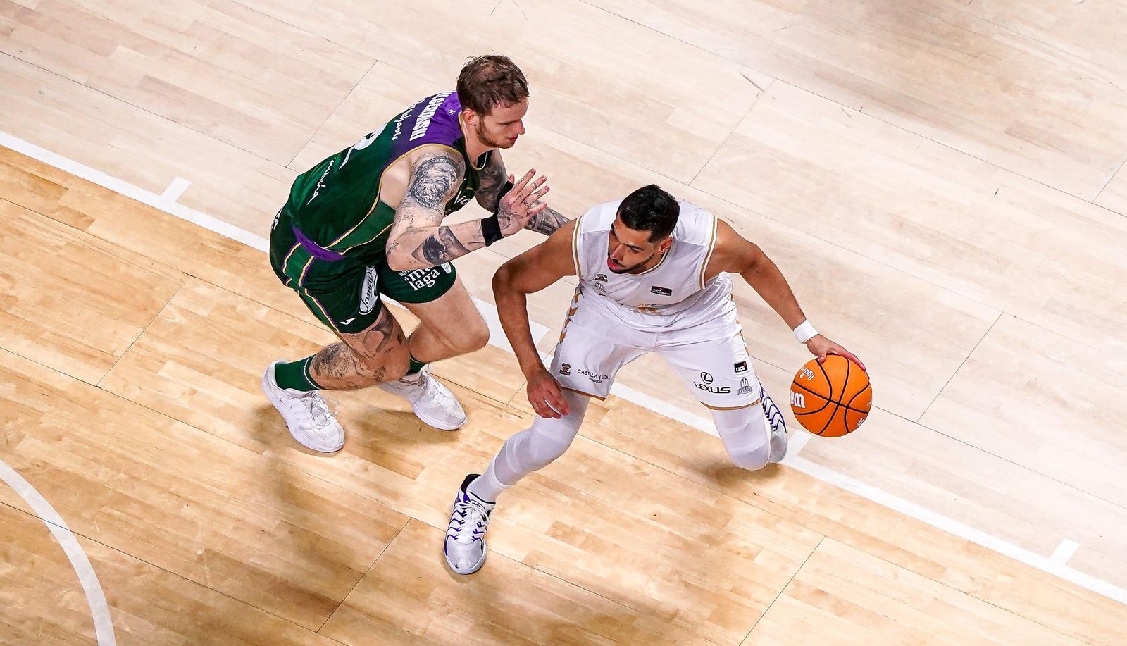 El Unicaja-San Pablo Burgos, en fotos
