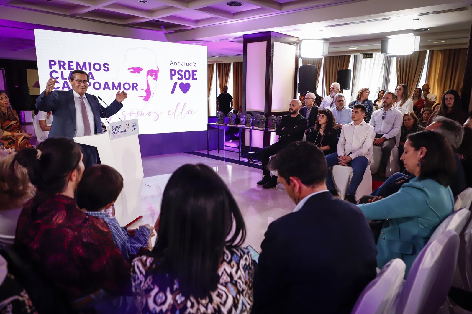 El PSOE Andalucía entrega los Premios Clara Campoamor en Granada