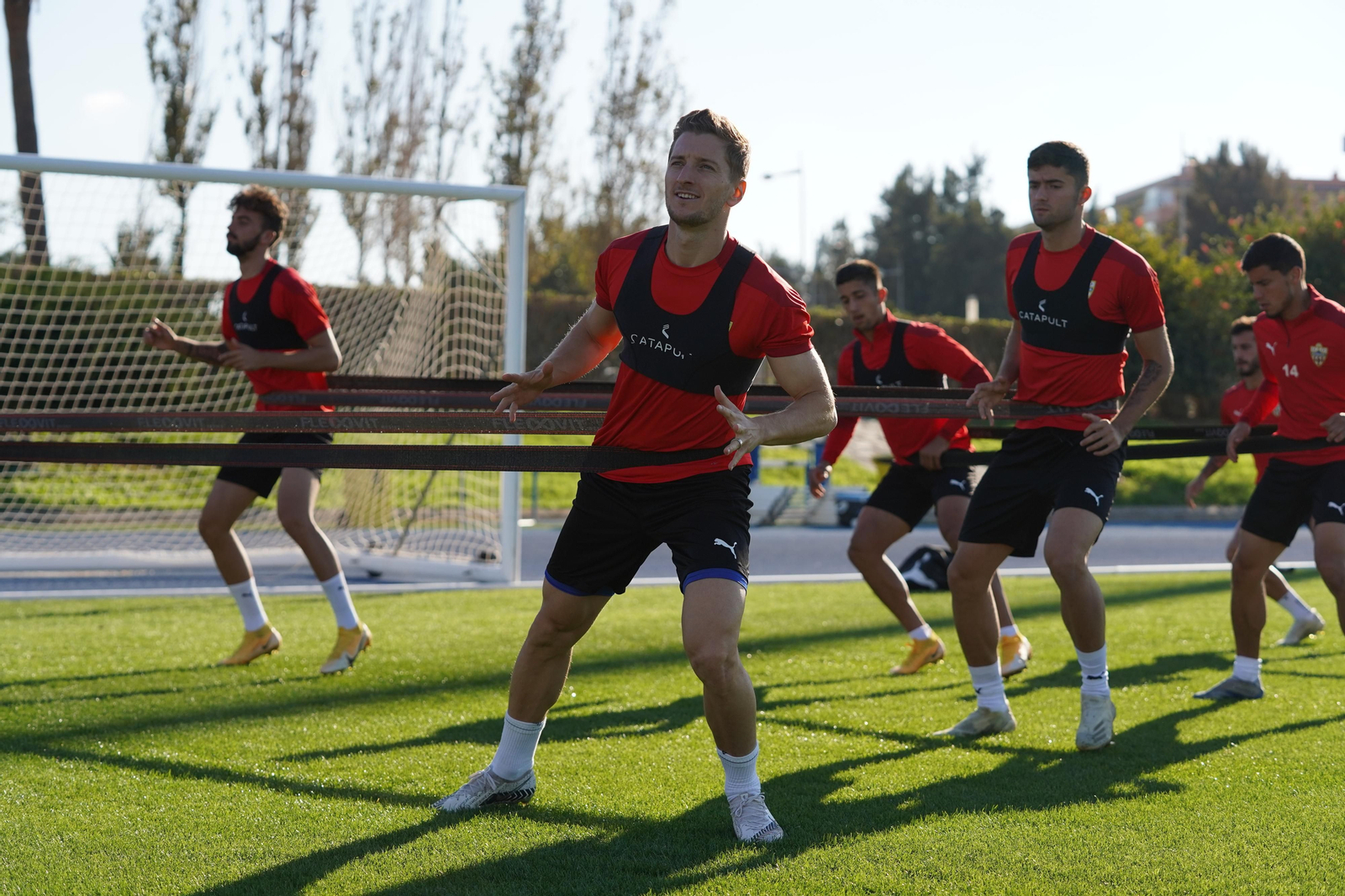 Fotogalería del entrenamiento del Almería, miércoles 11
