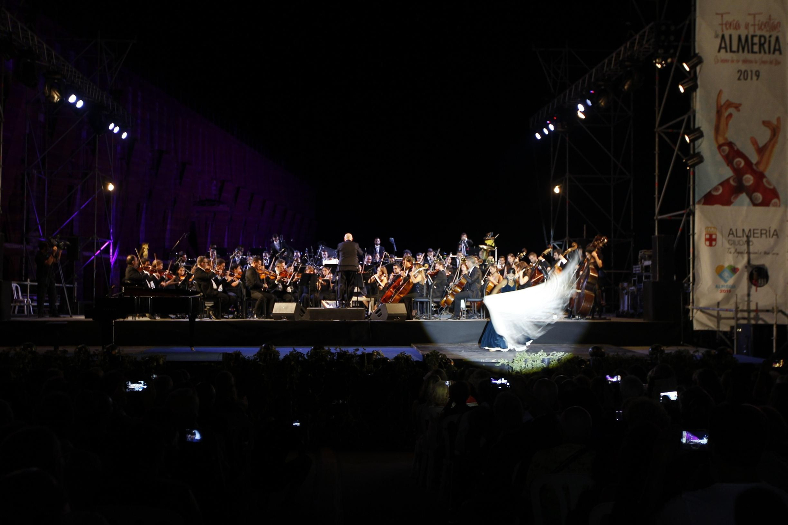 Fotogalería concierto OCAL. Feria de Almería 2019