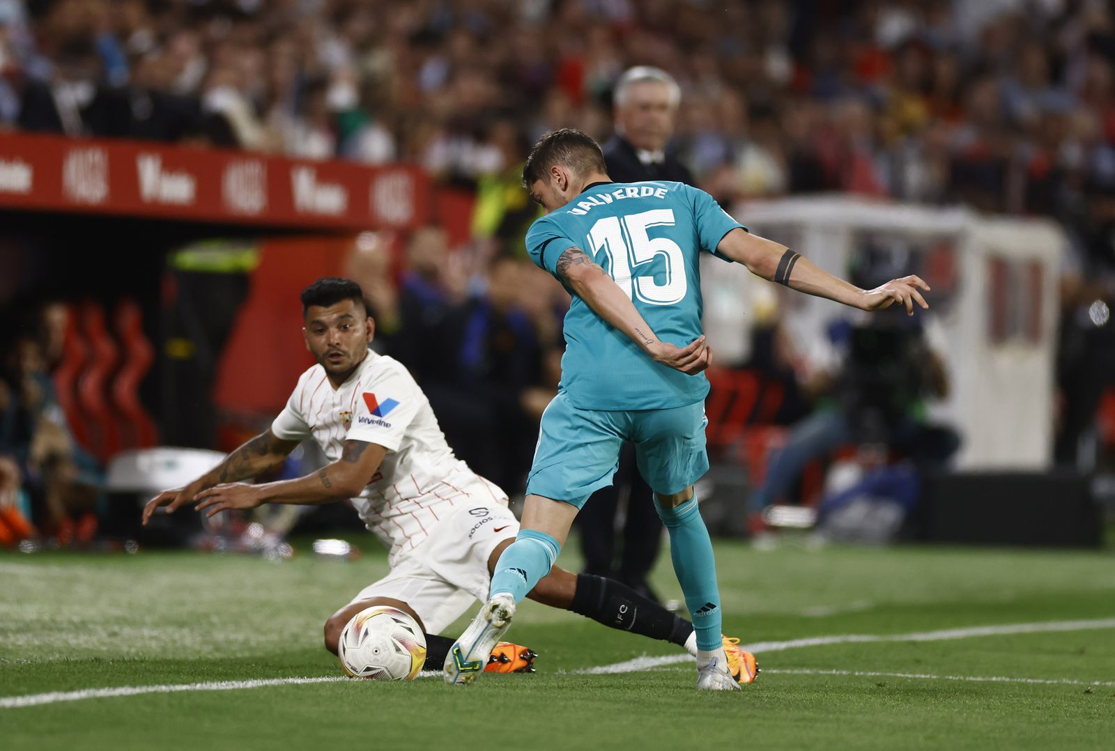 Las imágenes del Sevilla- Real Madrid