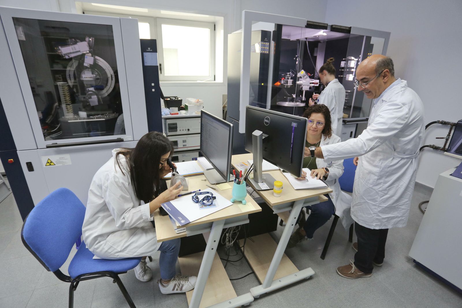 La Unidad de Refracción de Rayos X del SCAI, en la Facultad de Ciencias de la UMA.