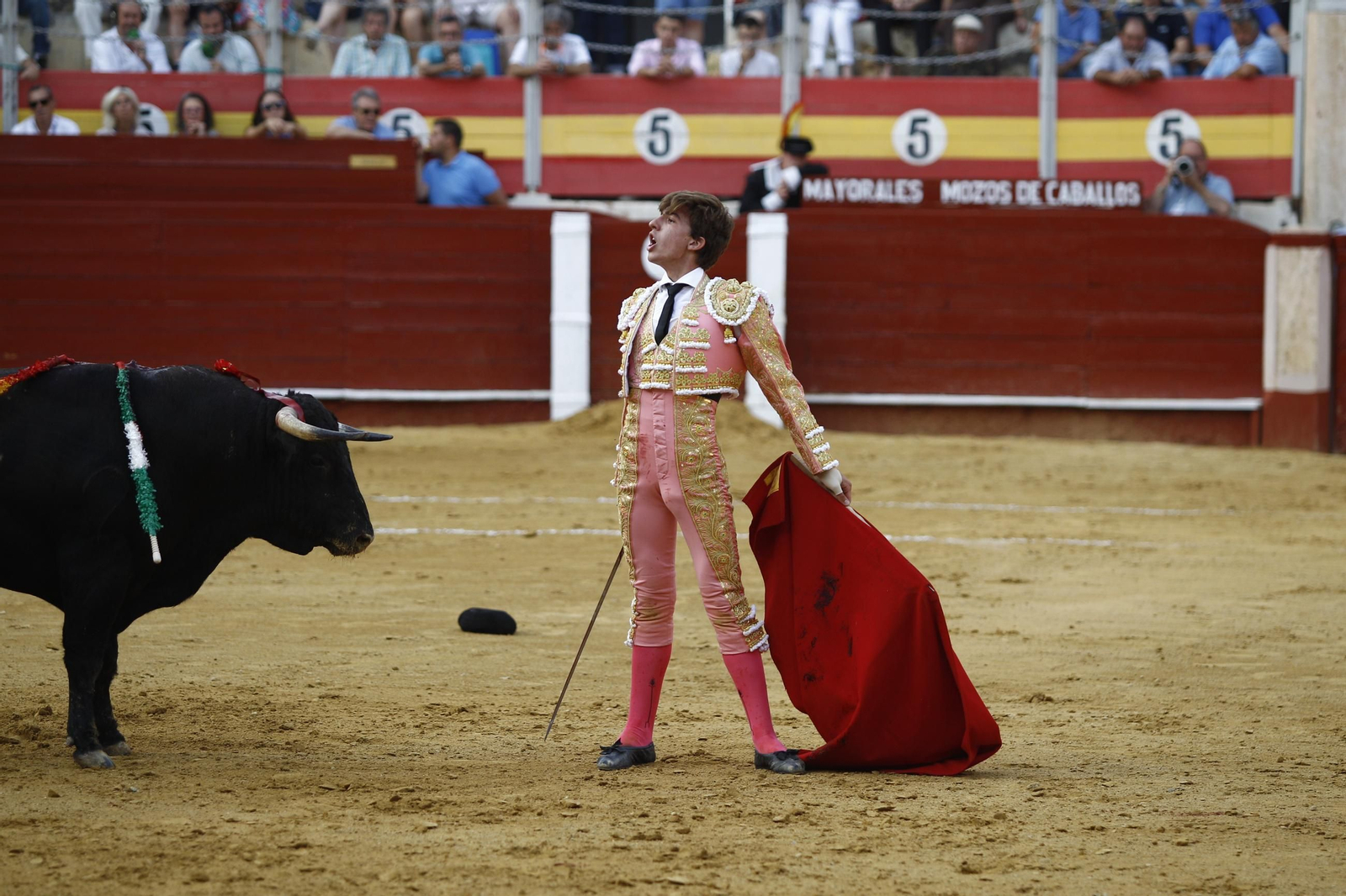 Imágenes de la novillada de la Feria de Almería 2025