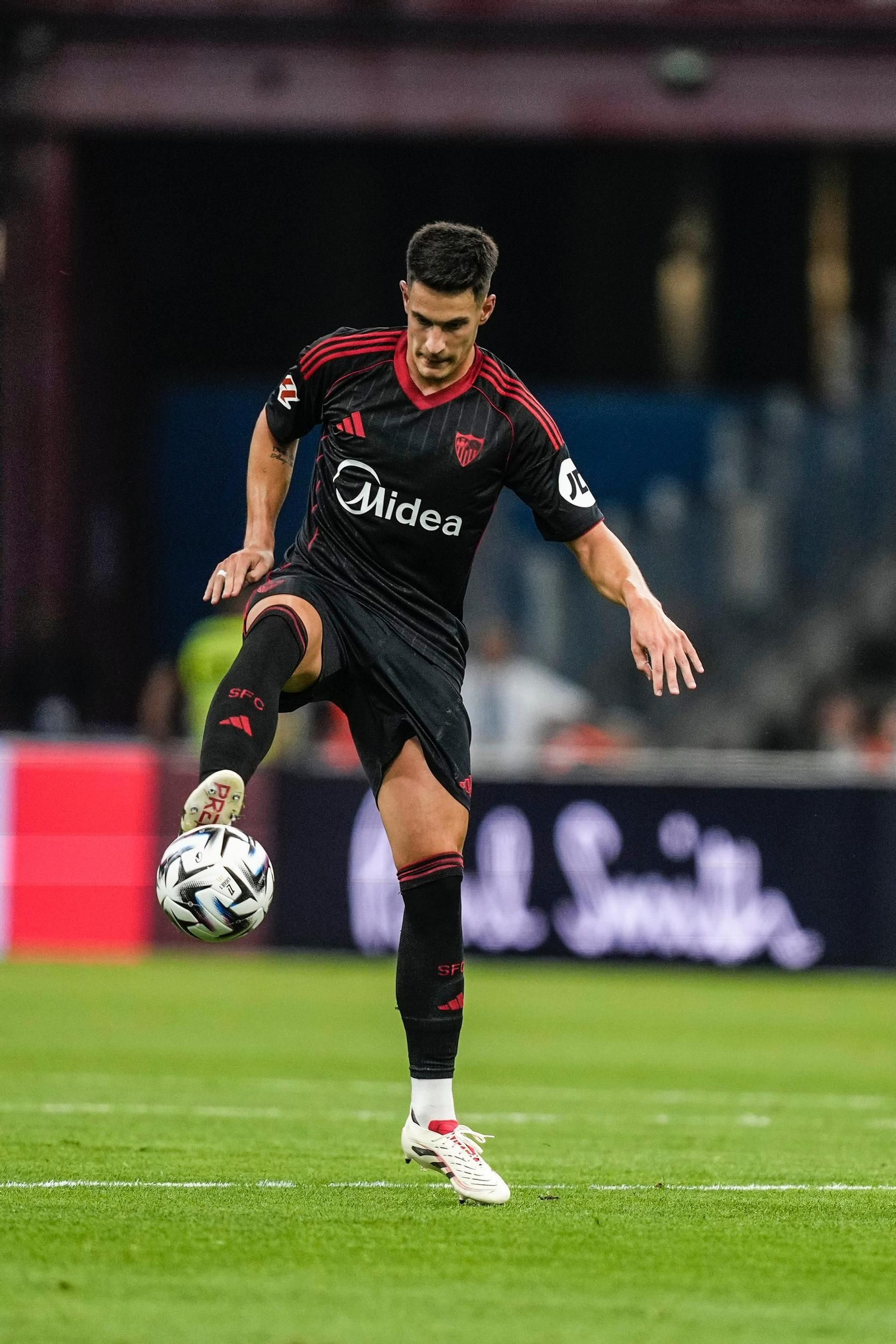 Las fotos del Olympique de Marsella - Sevilla