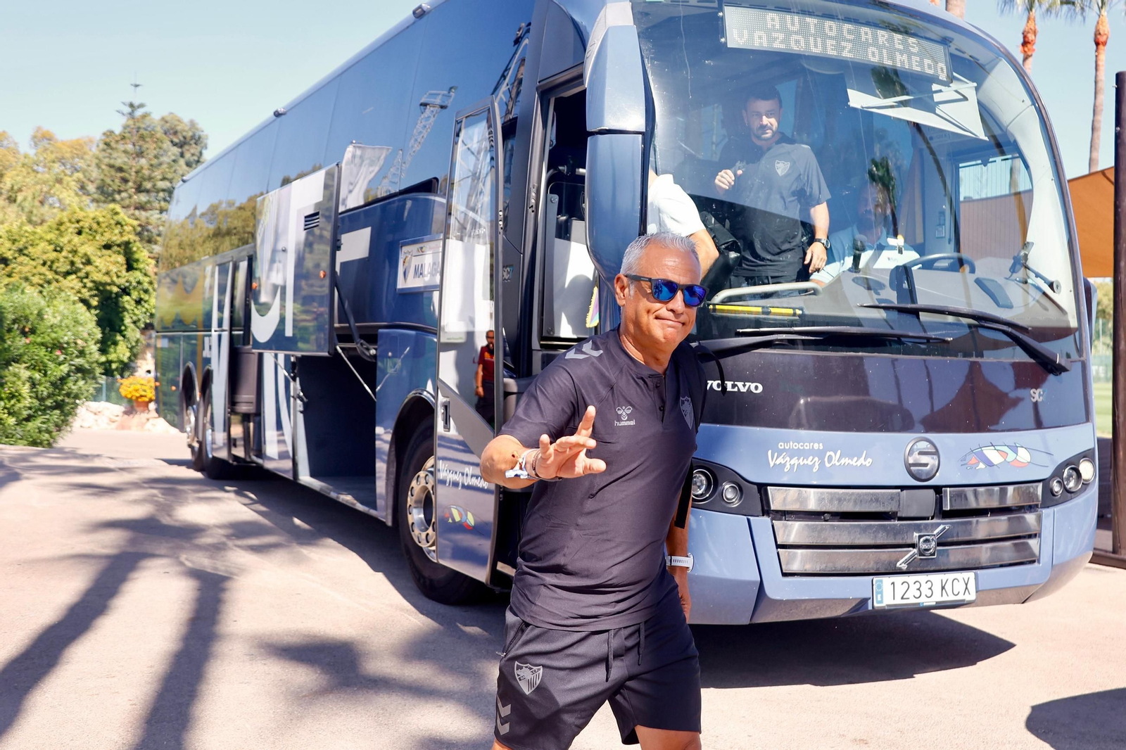 El prepartido del Almería-Málaga CF