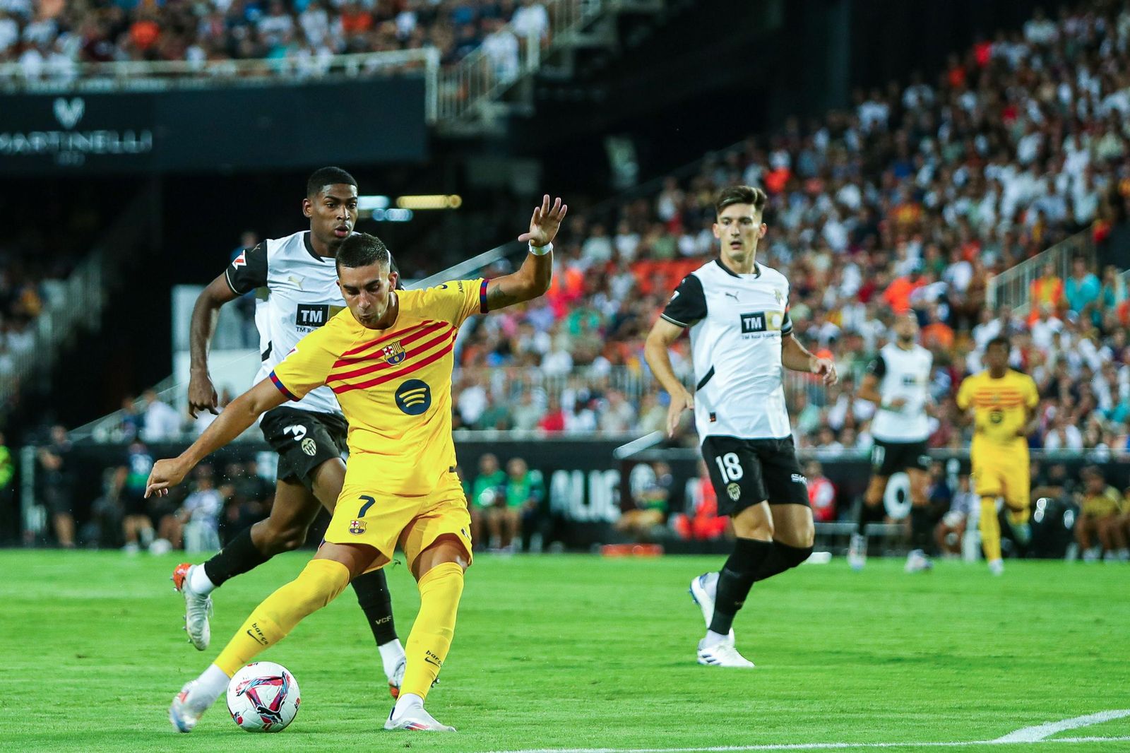 Las imágenes del Valencia - Barcelona