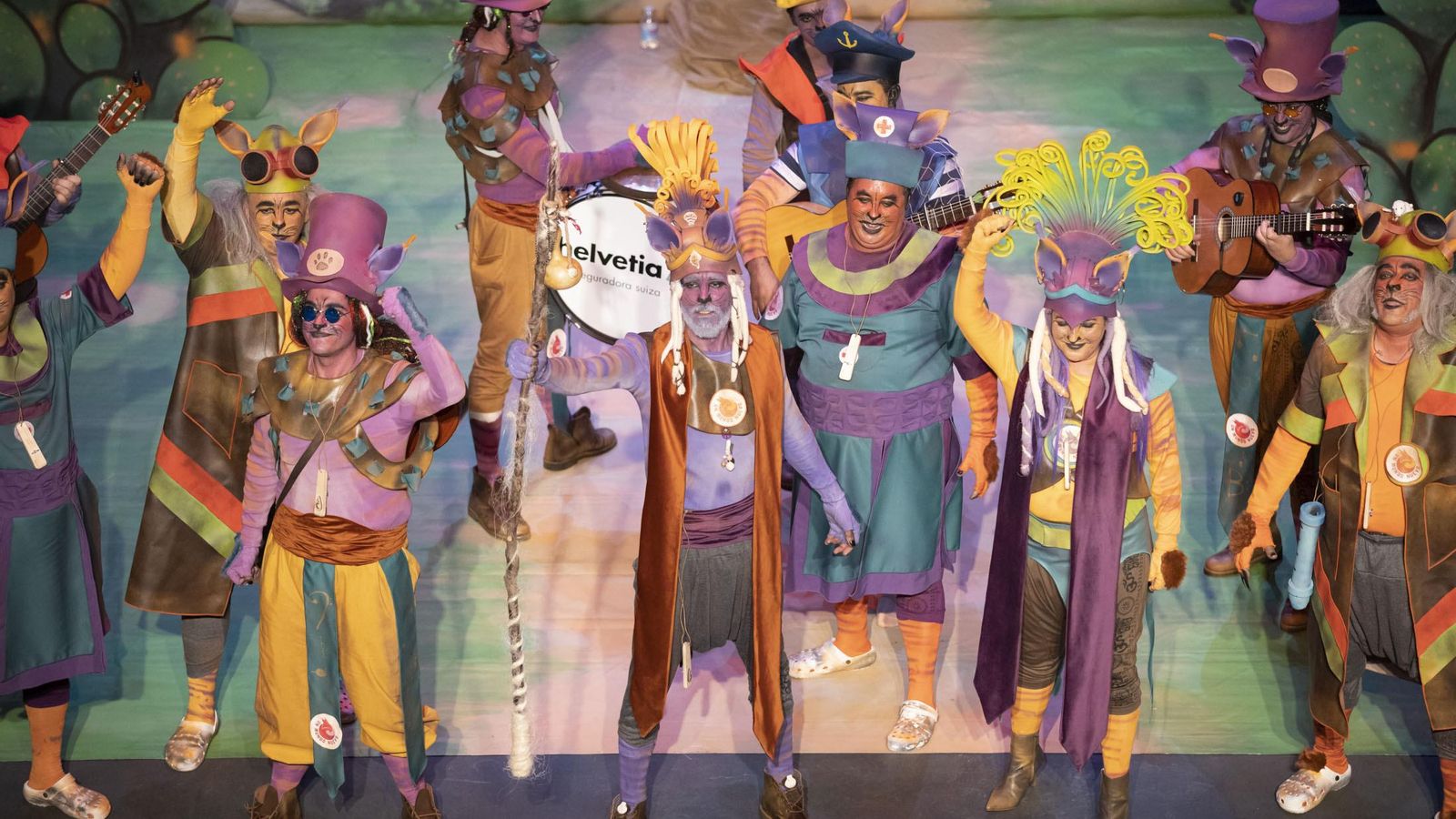 Comparsa Un mundo nuevo.