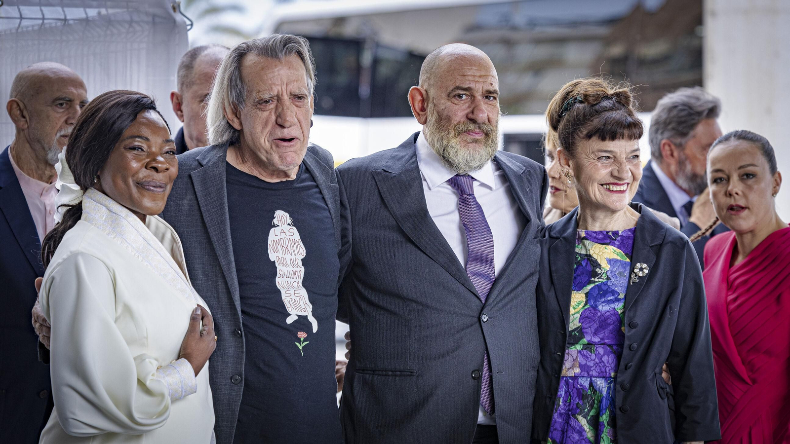 La cantante Concha Buika, el cantautor Luis Pastor, el actor Karra Elejalde, la artista circense Miss Kay y la bailaora Rocío Molina. La cantante Concha Buika, el cantautor Luis Pastor, el actor Karra Elejalde, la artista circense Miss Kay y la bailaora Rocío Molina.