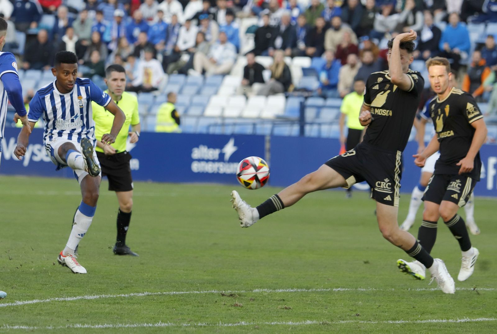 Imágenes del encuentro entre el Recreativo de Huelva y el Real Murcia