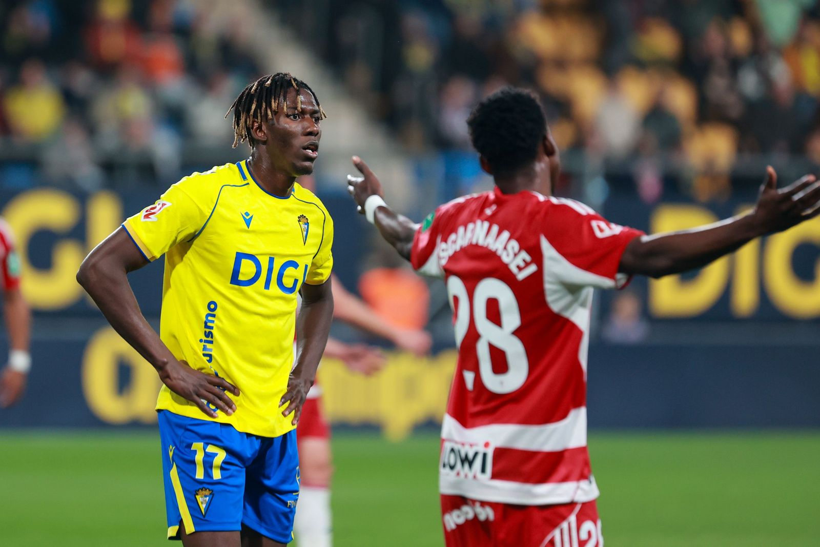 Las imágenes del Cádiz CF-Granada