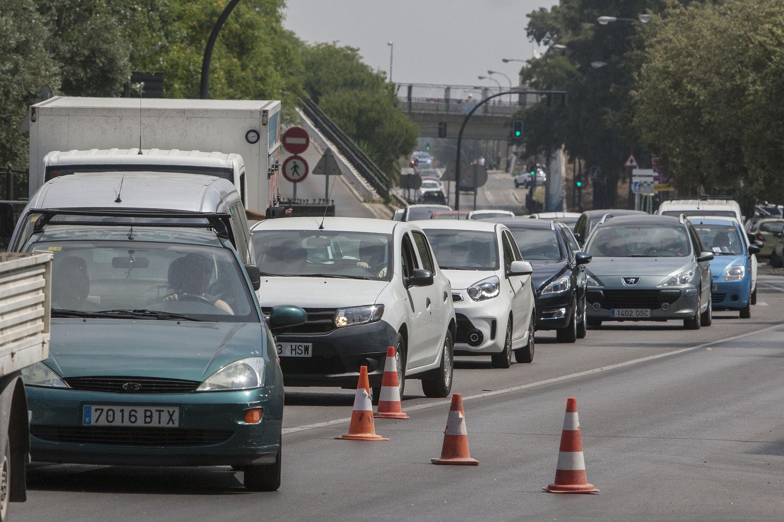 Tramo de la avenida Pery Junquera que será remodelado.