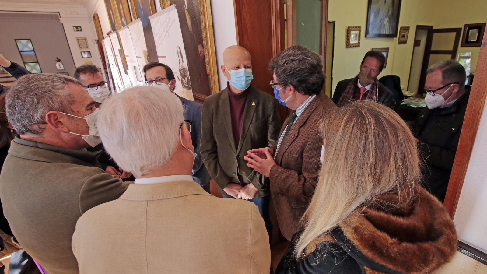 Visita del consejero Javier Imbroda al IES Padre Luis Coloma