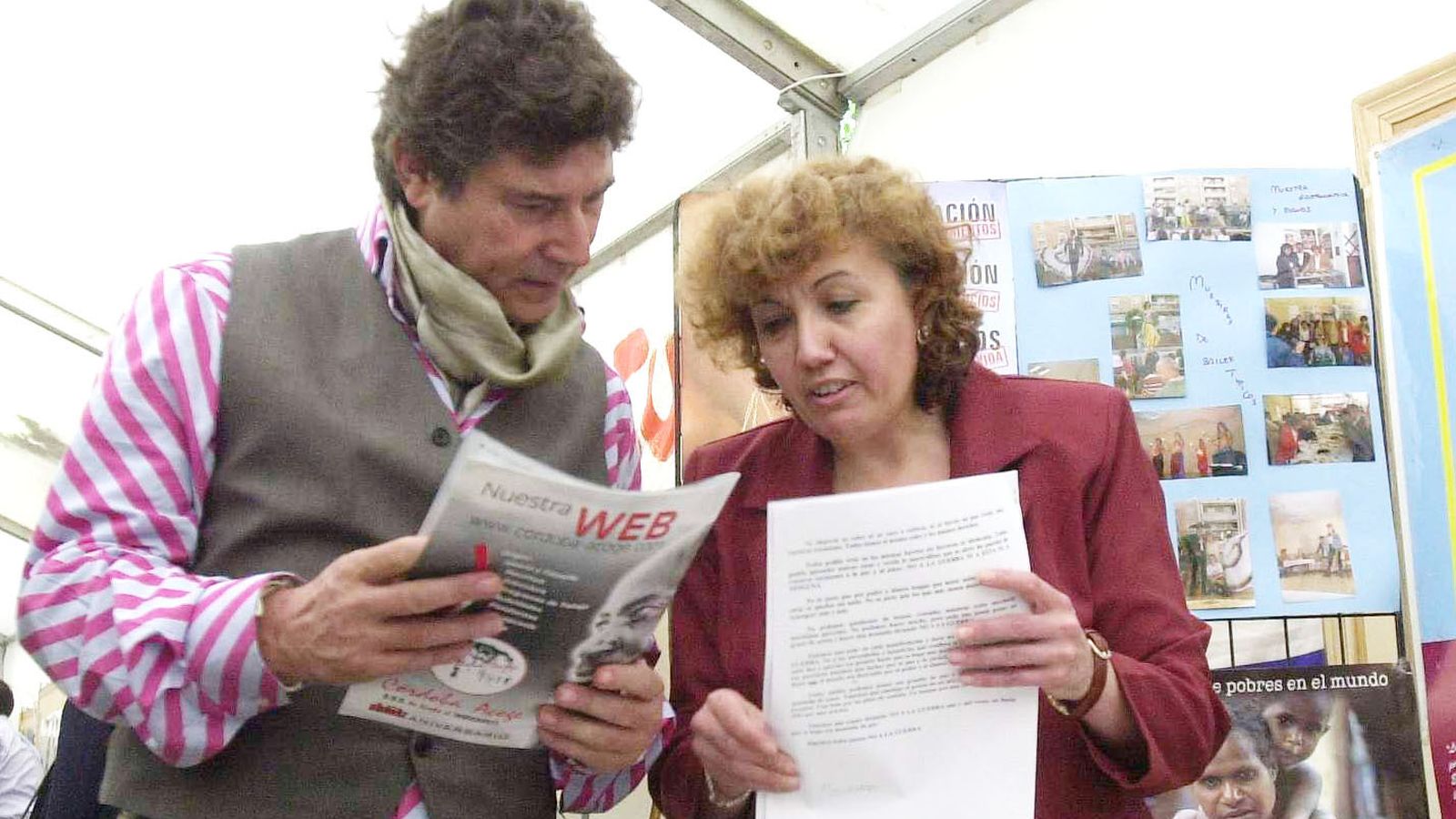 Jesús Quintero en una actividad cultural