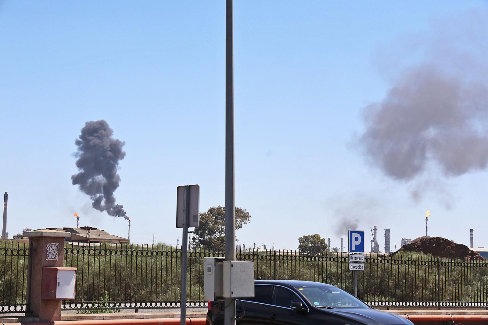 Así se vivió el apagón en las calles de Huelva, en imágenes