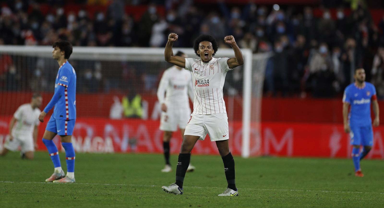 Las imágenes del Sevilla fc-Atlético de Madrid