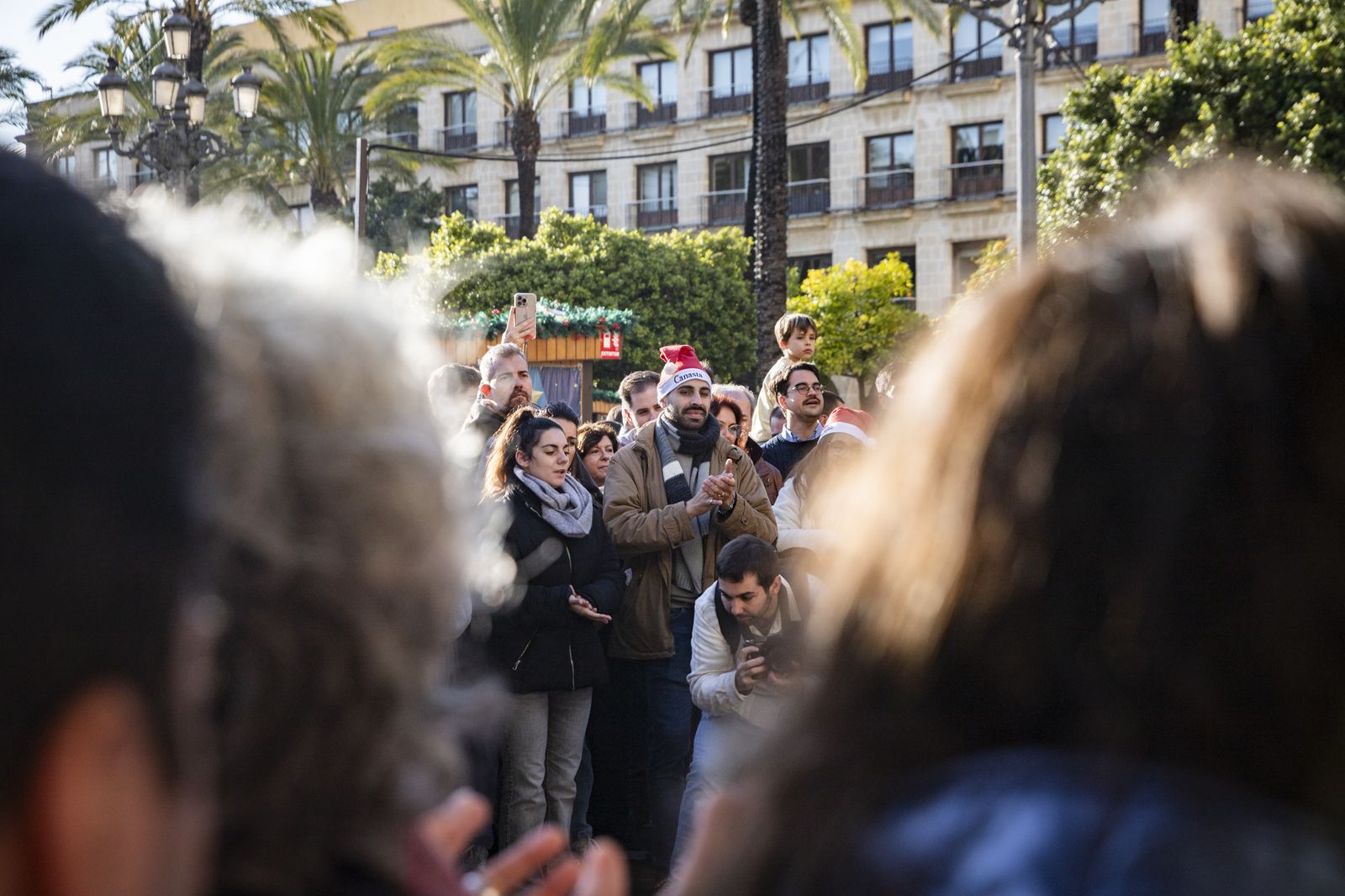 Imágenes del ambiente navideño del 24 de diciembre en Jerez