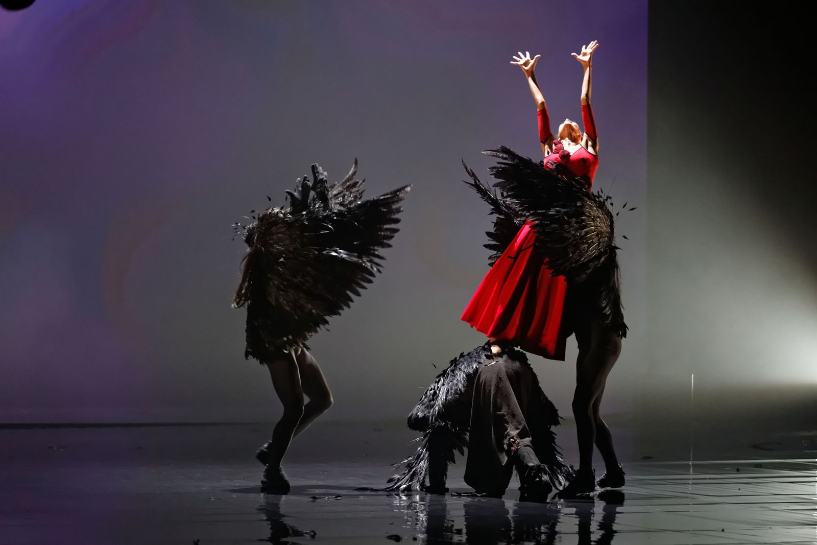 Una imagen del espectáculo que ha acogido el Maestranza este fin de semana.