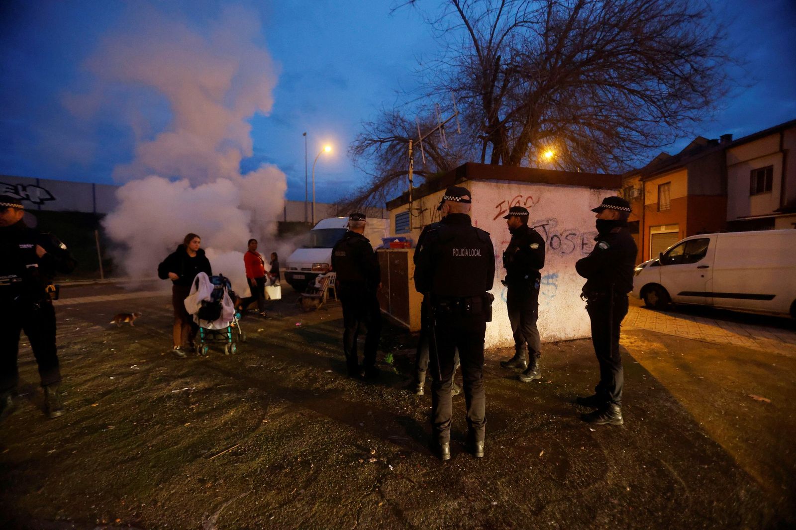 El Grupo Rayo de la Policía Local de Córdoba en acción por el Distrito Sur, en imágenes