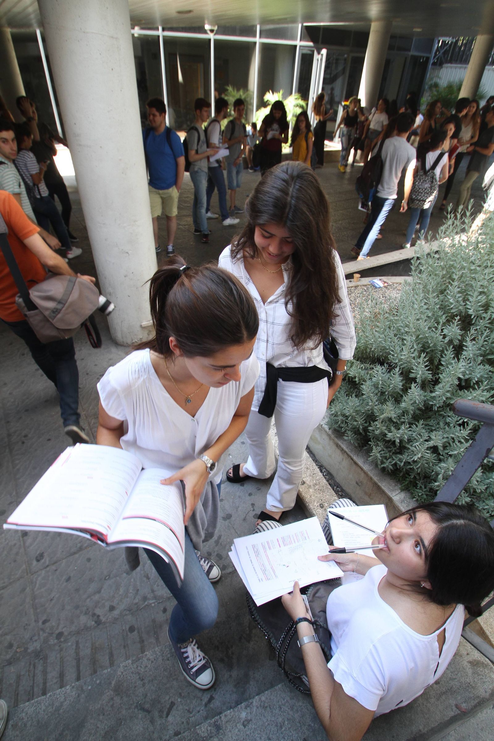 La primera jornada de Selectividad en Sevilla, en imágenes
