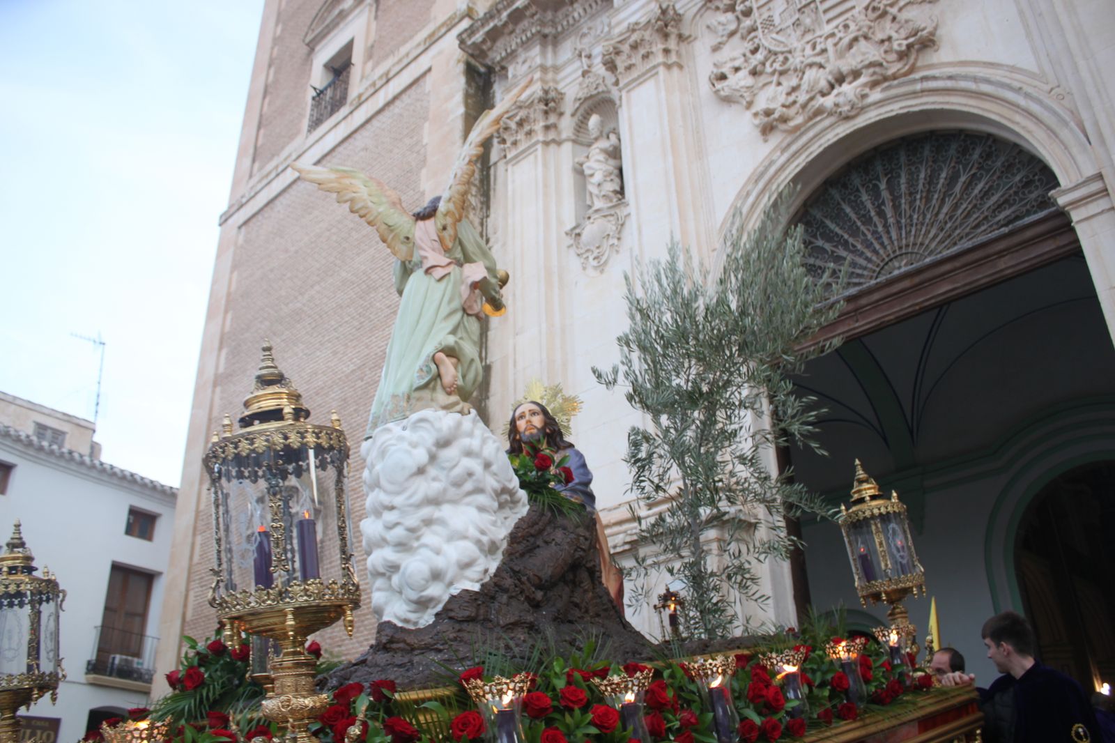 Las imágenes de las procesiones del Jueves Santo en Vélez Rubio