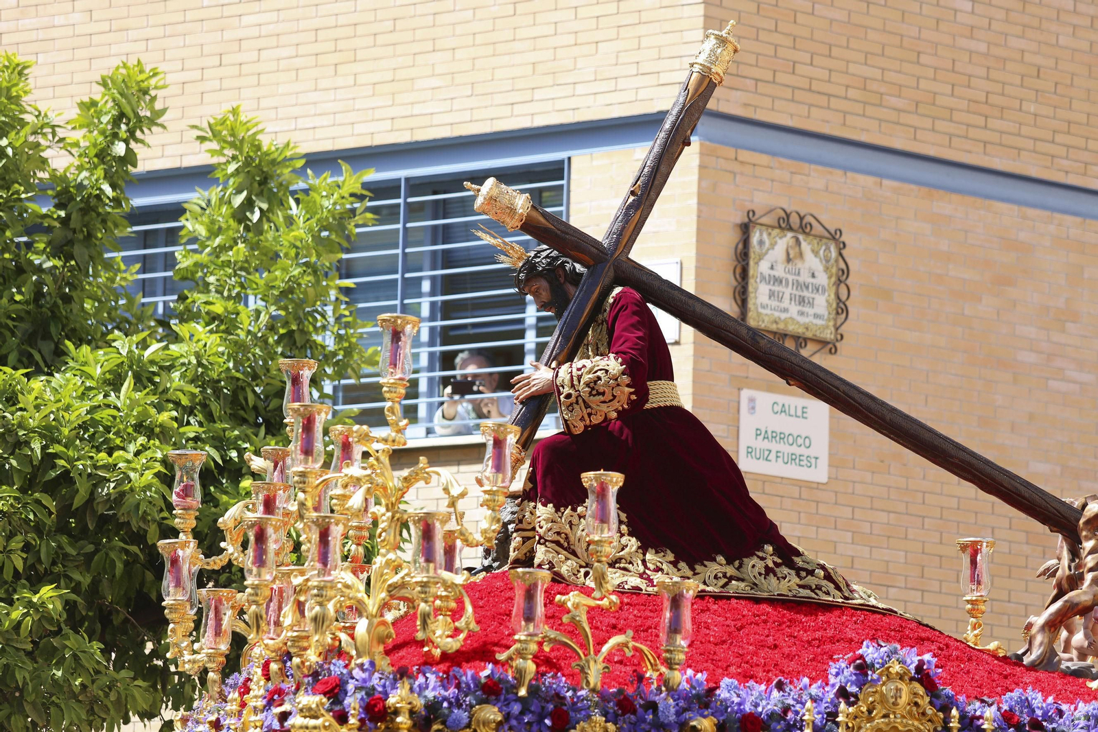 El Nazareno de los Pasos en la tarde del Martes Santo