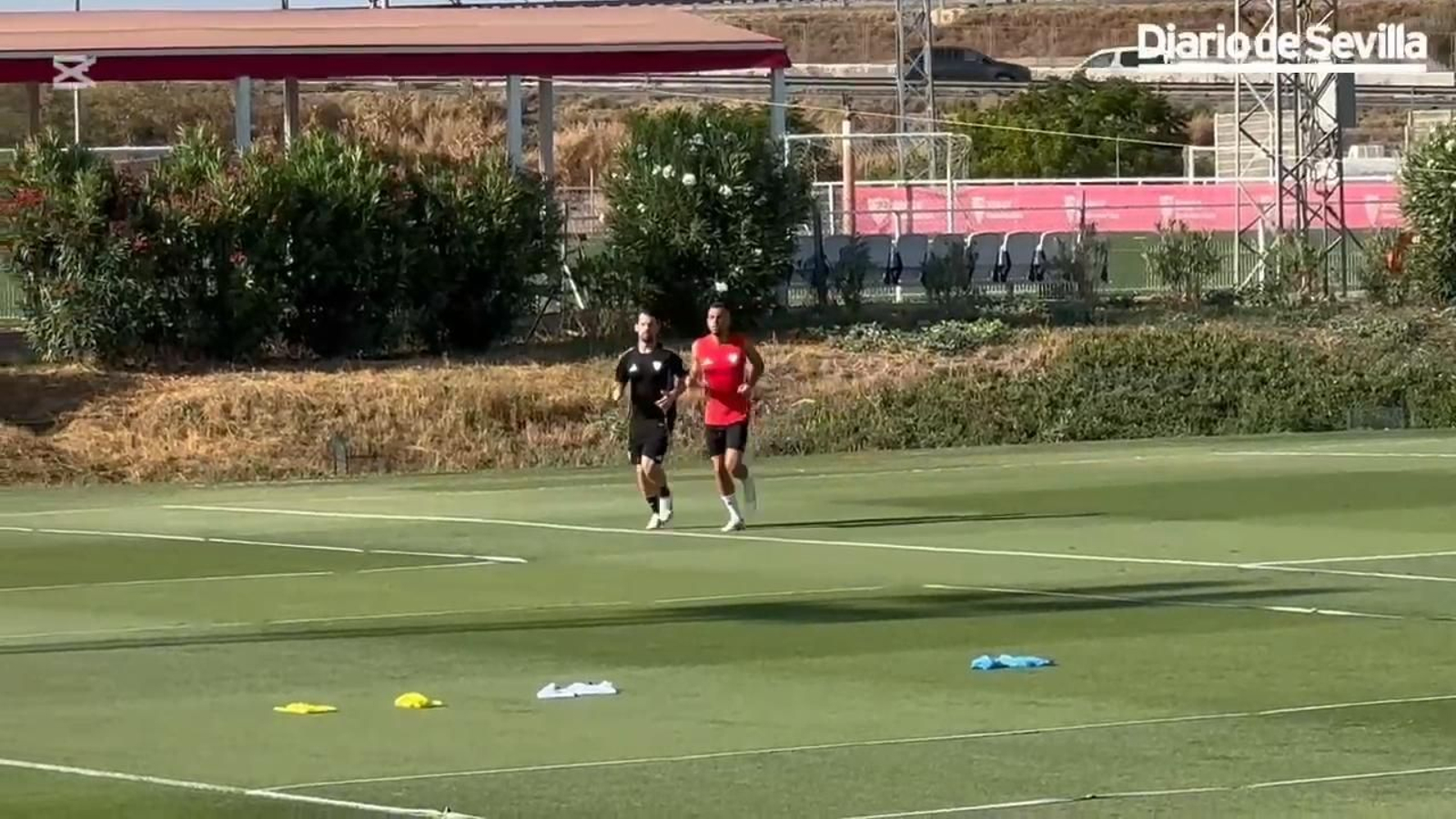Entrenamiento del Sevilla FC 8 de julio de 2025