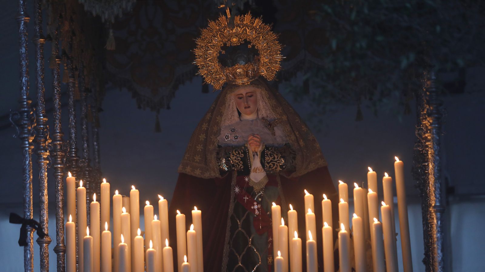 Fotos del Lunes Santo en San Roque: Oración en el Huerto.