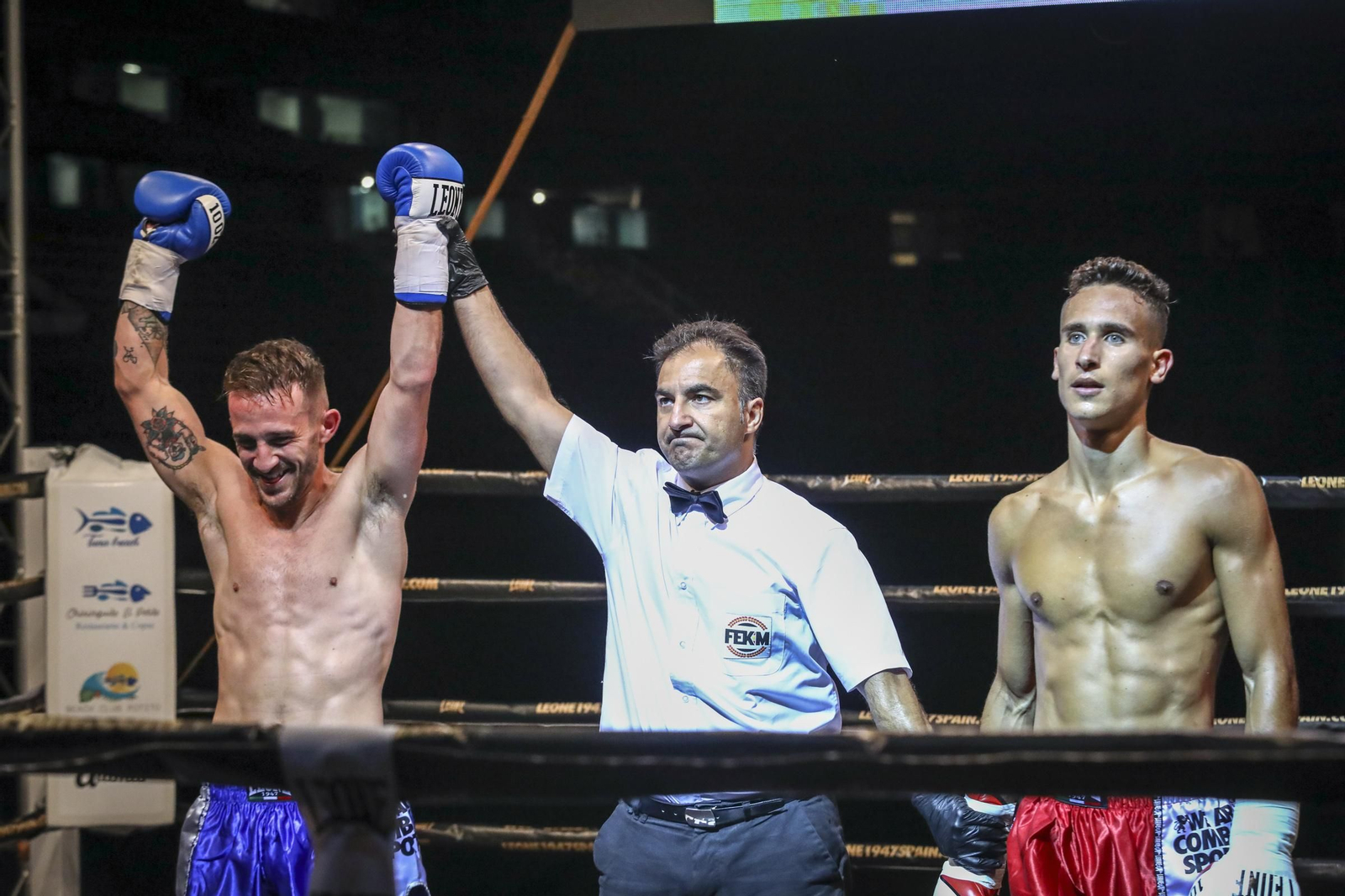 Imagenes de la velada de muay thai, Cádiz Fight Night 2