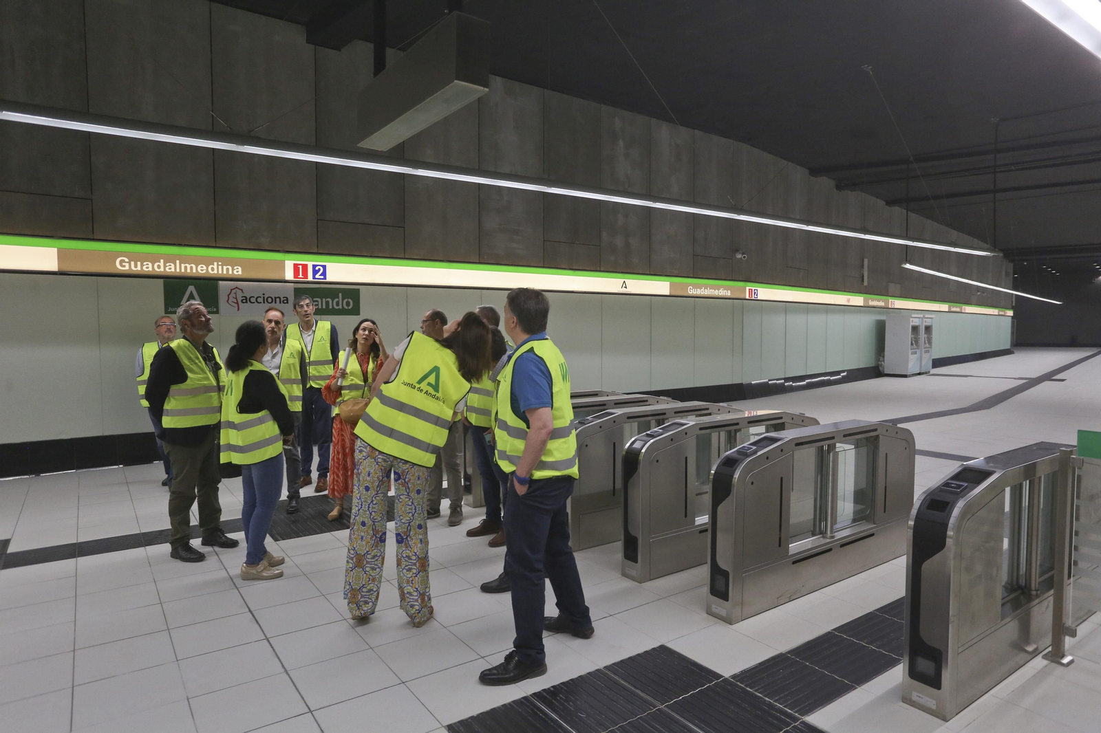 El Metro al Centro de Málaga: fotos de las estaciones Atarazanas y Guadalmedina El Metro al Centro de Málaga: fotos de las estaciones Atarazanas y Guadalmedina