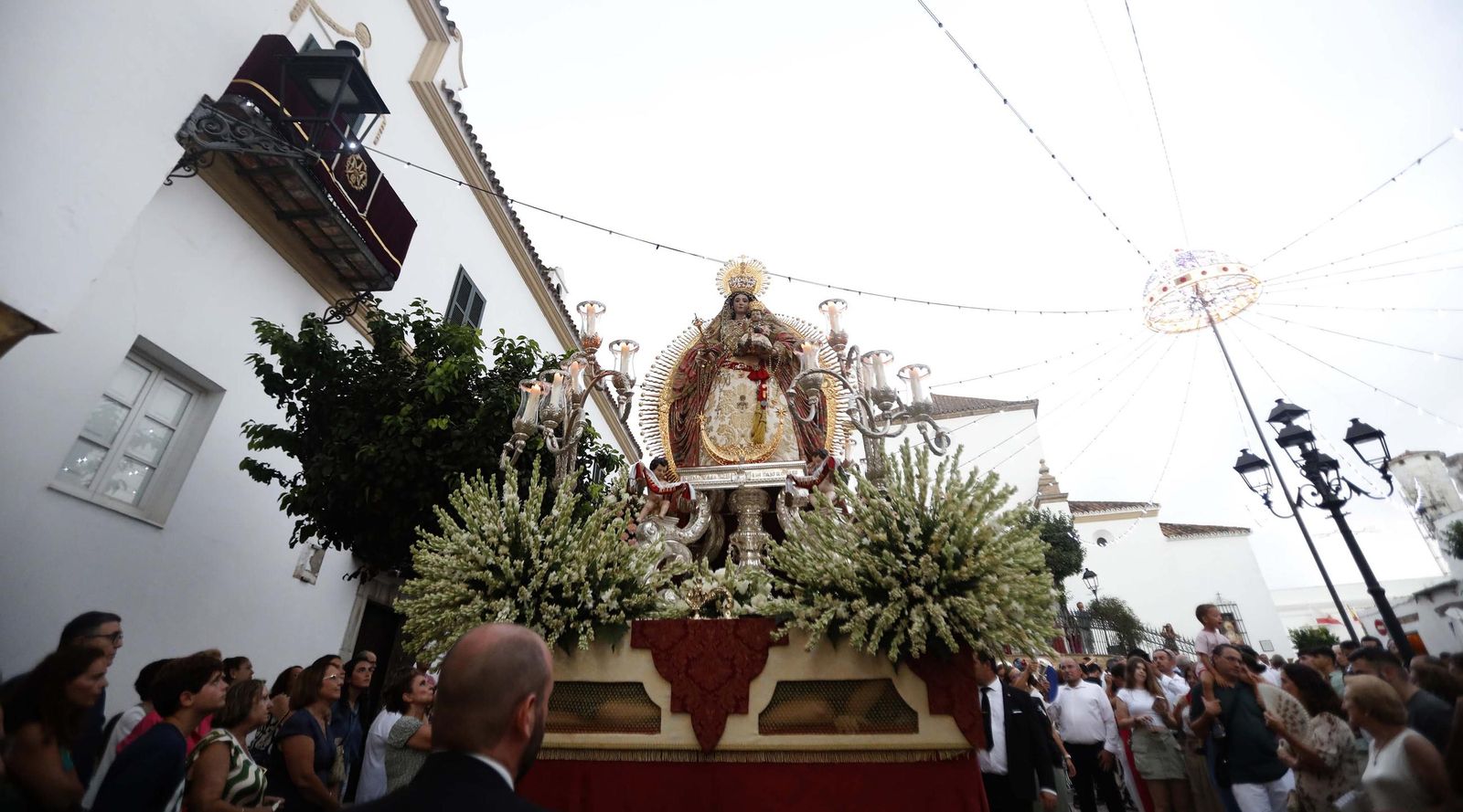 Las fotos de la procesión de Santa María Coronada en San Roque
