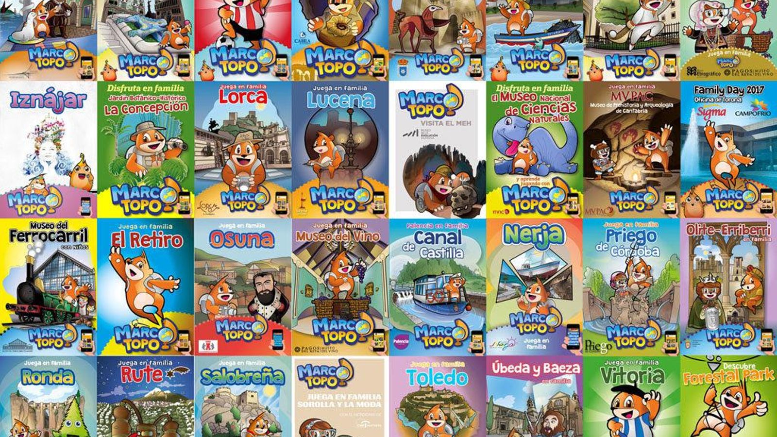 Marco Topo en España.