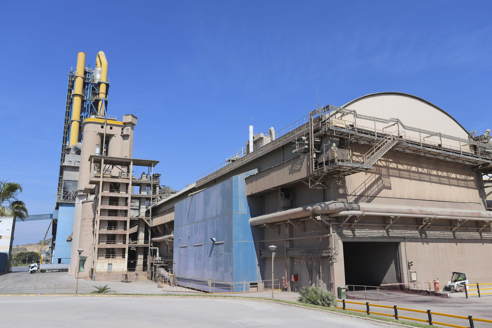 Las fotos de la fábrica de cemento de Málaga