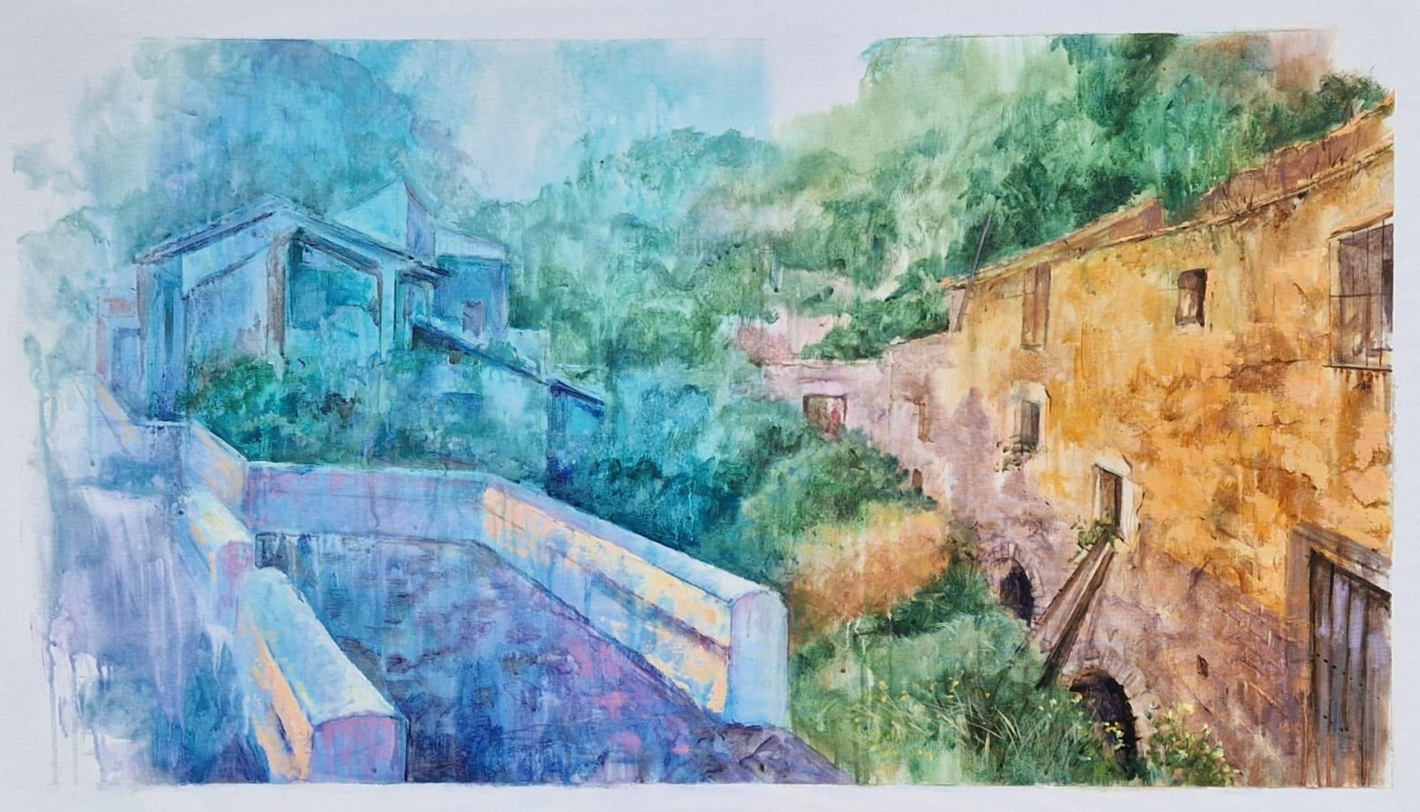 Obra ganadora de Miguel Castilla. Obra ganadora de Miguel Castilla.